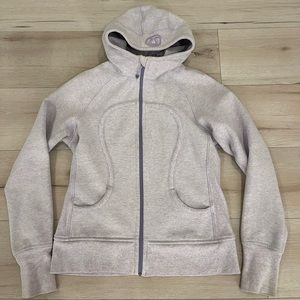 [Lululemon] ✨Vintage/Rare✨Heathered Light Purple Scuba Hoodie Size 8